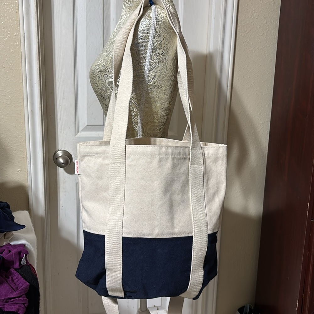 CB Station canvas adjustable tote. NWOT - Picture 2 of 8